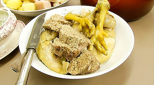Cocido de pollo