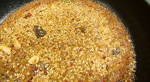 Caldero marinero de arroz