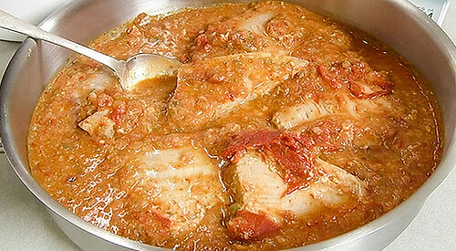Atún en tomate “patontos”