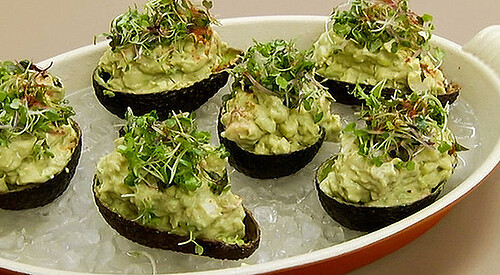 Aguacates rellenos