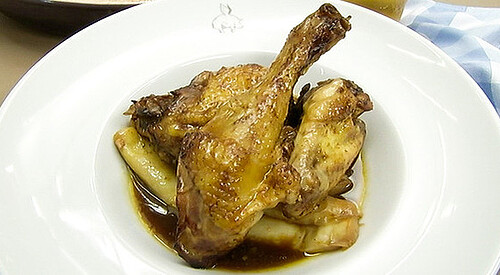 Pollo al horno “fulminao”