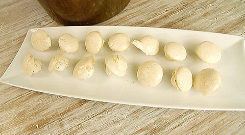 Merengue de almendras