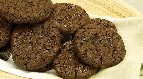 Galleta de chocolate y lima