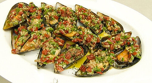 Mejillones “aliñaos”