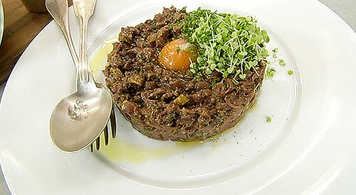 Steak tartare de pato