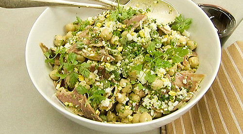 Garbanzos “aliñaos”