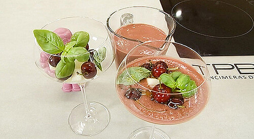 Gazpacho de cereza