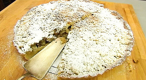 Tarta de pera