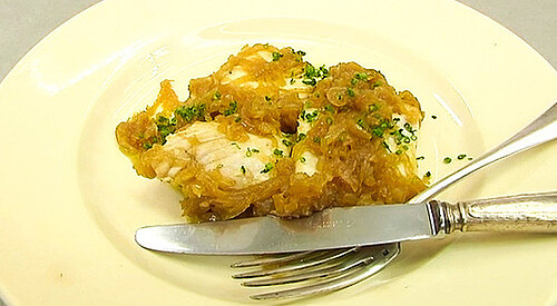 Bonito encebollado