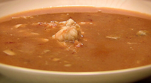 Sopa de pescado ultrarápida en microondas