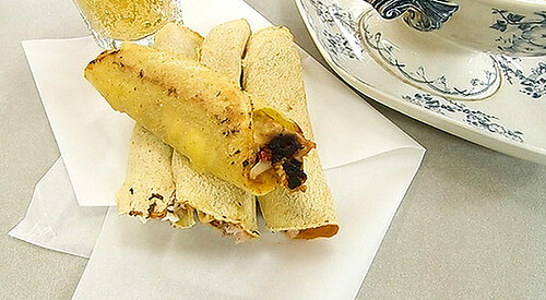 Burrito de atún claro