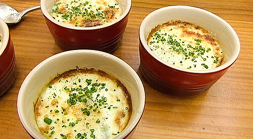 Huevos en cocotte