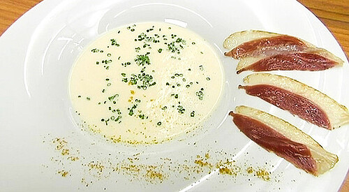 Crema de coliflor