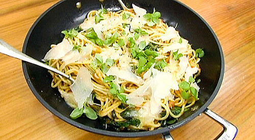 Pasta con tomate