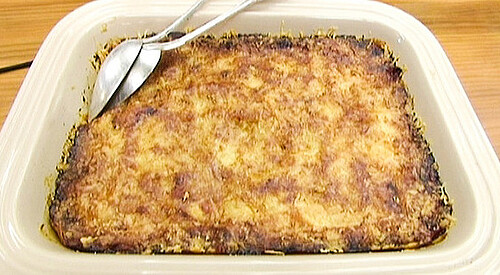 Lasaña de verduras
