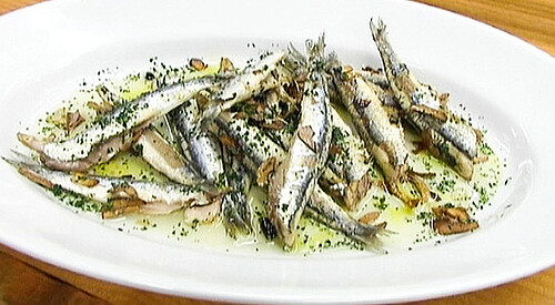 Anchoas fritas