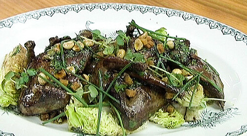 Ensalada de paloma