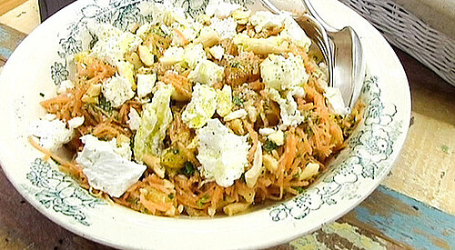 Ensalada de zanahorias y naranja