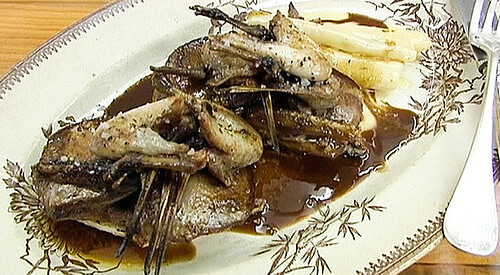 Becada asada