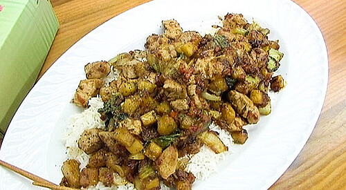 Arroz al vapor