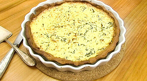 Tarta de lechuga flamenca