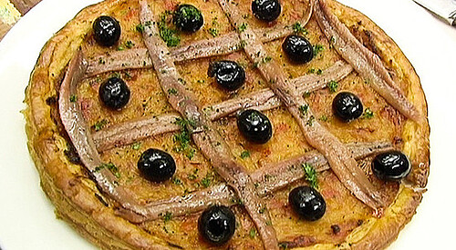 Tarta de sofrito