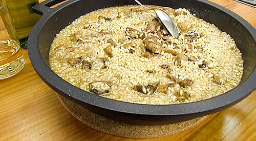 Arroz con cuello de cordero
